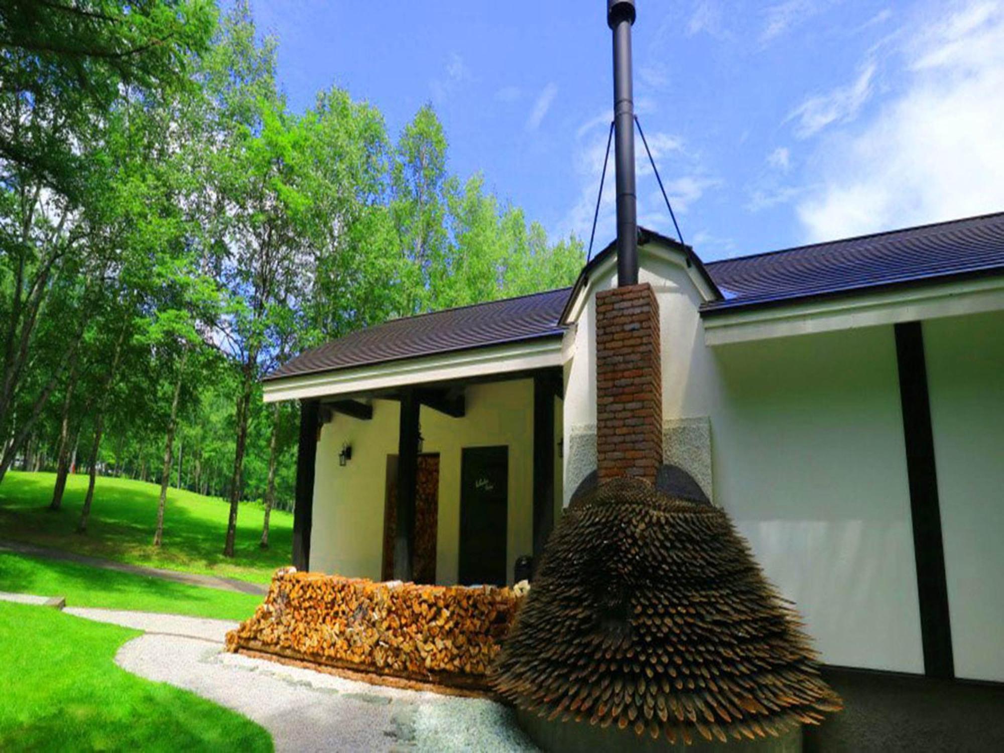 Shin Furano Prince Hotel מראה חיצוני תמונה The sauna at the Finnish National Museum of Forestry