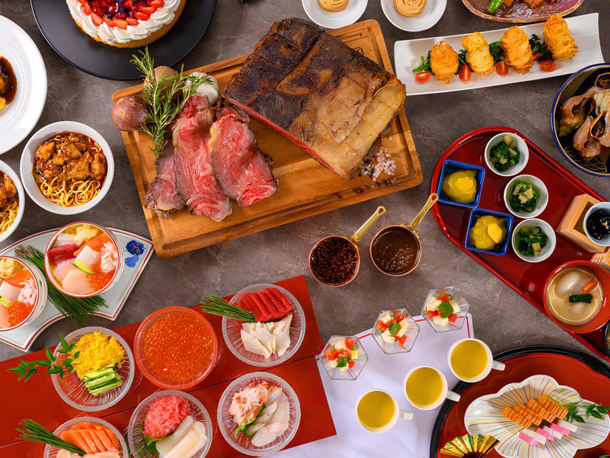 Shin Furano Prince Hotel מראה חיצוני תמונה A selection of Japanese cuisine
